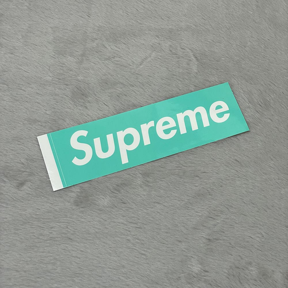 Supreme ‘Tiffany & Co. Box Logo’ Sticker