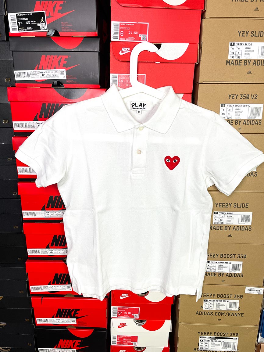play comme des garcons polo shirt